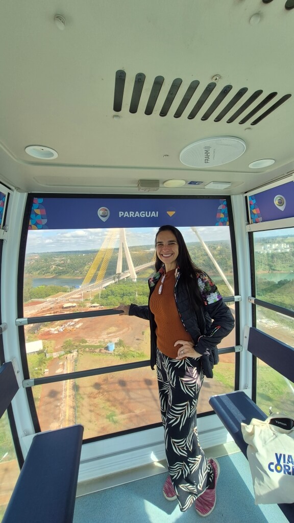 Cabine roda-gigante de foz do iguaçu
