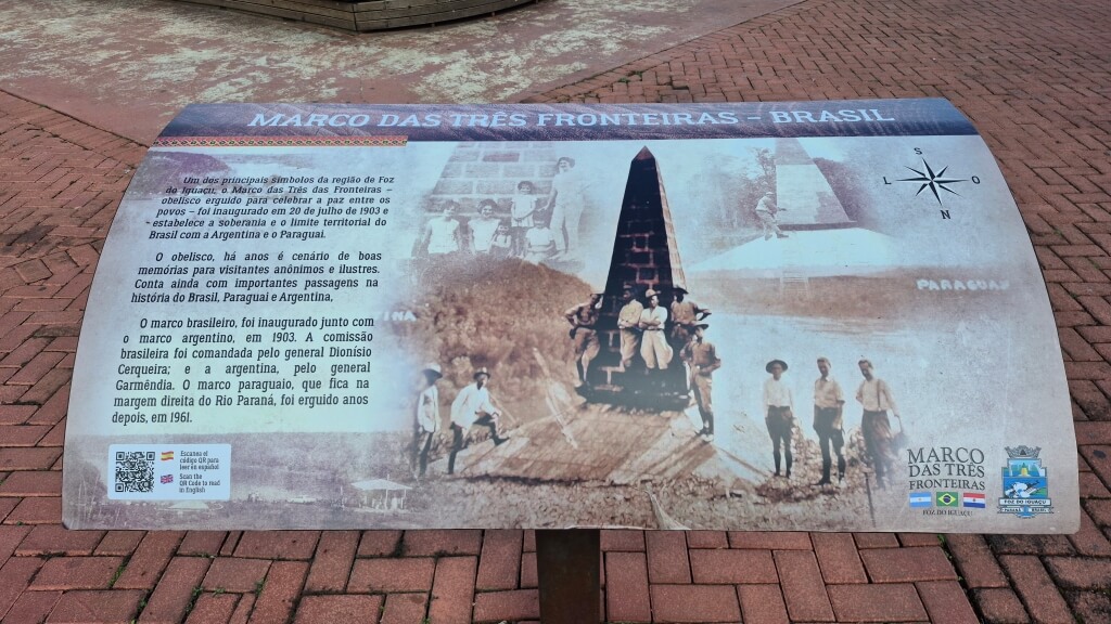 História Marco das Três Fronteiras