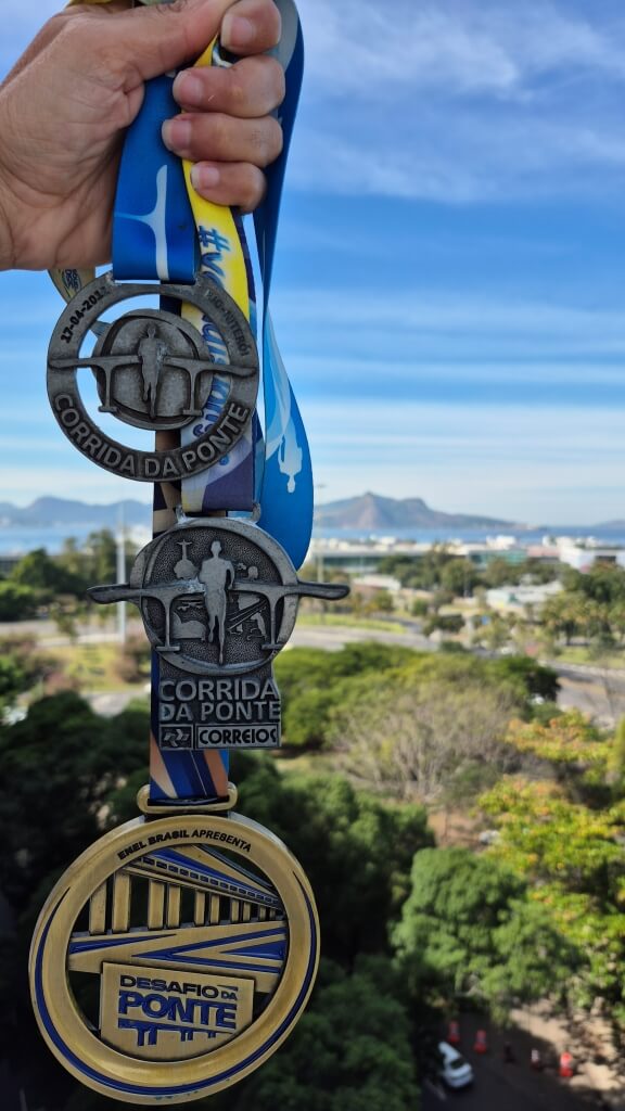 correr na Ponte Rio-Niterói