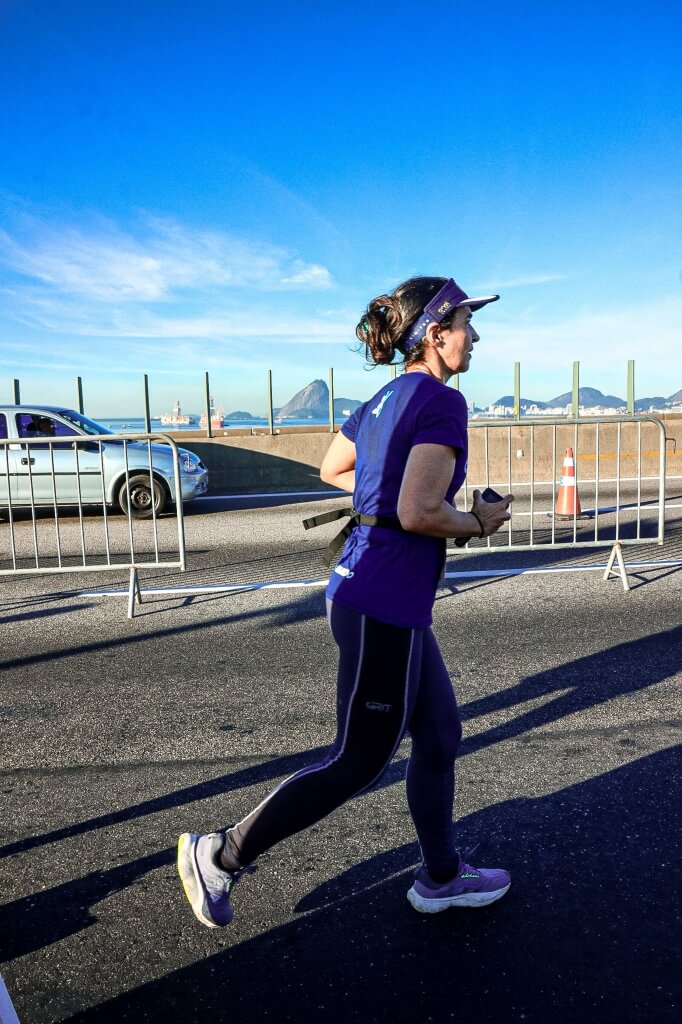 corrida sobre a Ponte Rio-Niterói