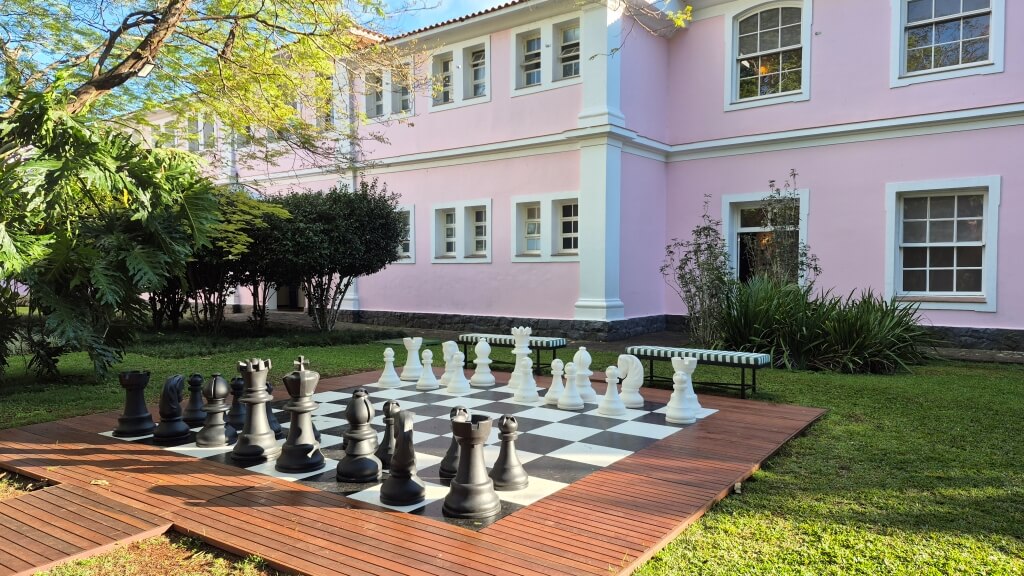 Área comum do Hotel Belmond Cataratas