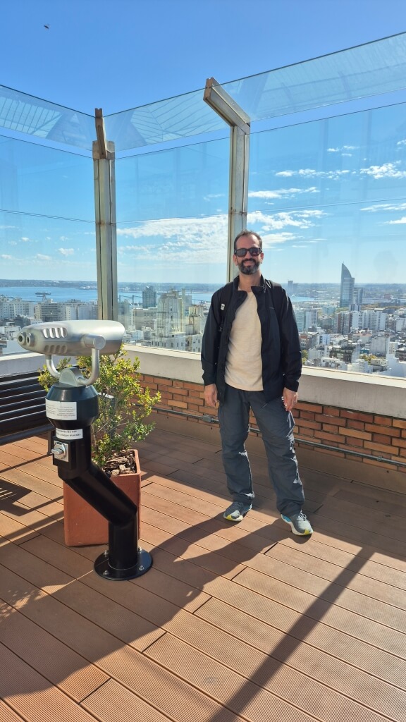 Binóculo Mirante da Intendencia de Montevideu