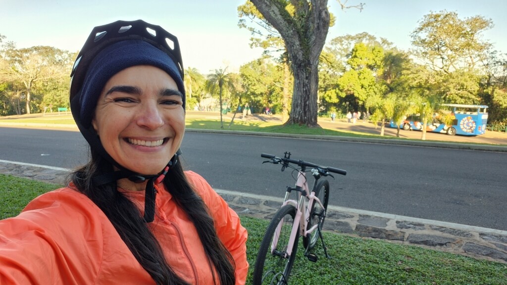 Final da pedalada pelo Parque Nacional do Iguaçu