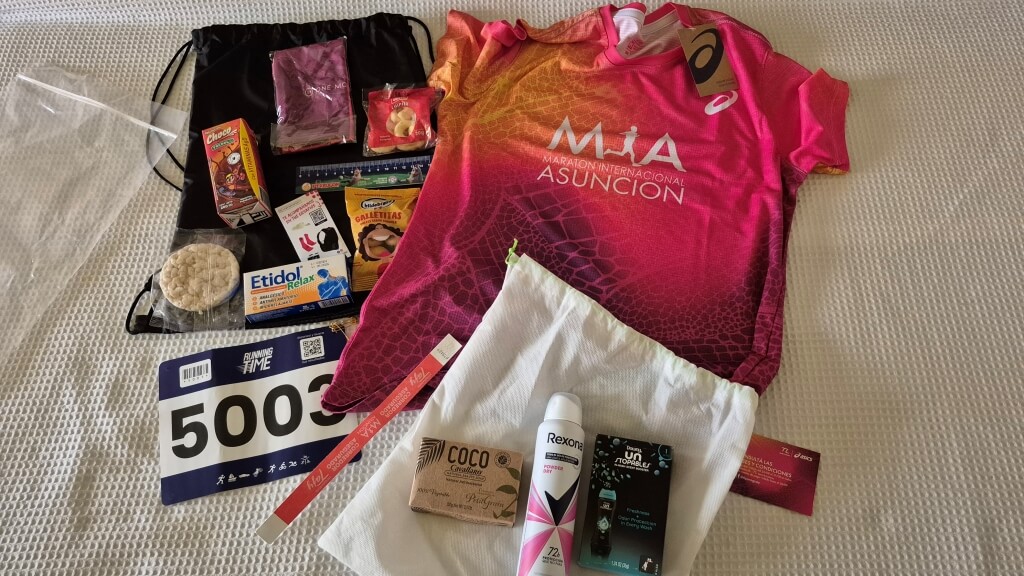 Kit Maratona Internacional de Assunção