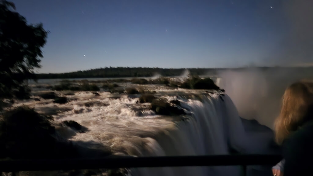 Lua Cheia Cataratas do Iguaçu