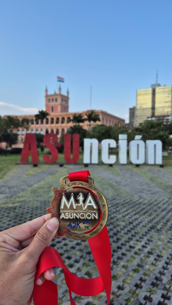 Medalha Maratona Internacional de Assunção