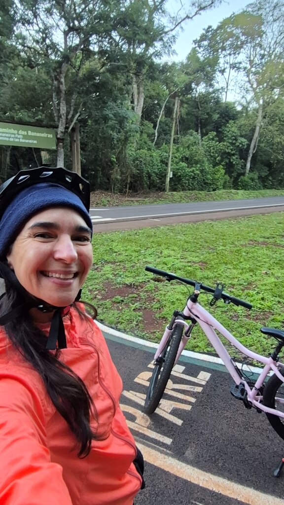 Pedalar no Parque Nacional do Iguaçu Foz