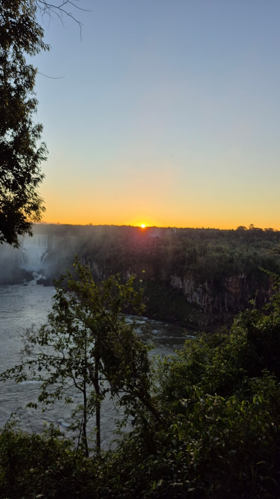 Pôr do Sol Cataratas do Iguaçu