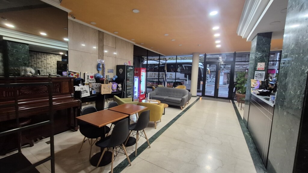 Recepção Hotel Europa Montevidéu