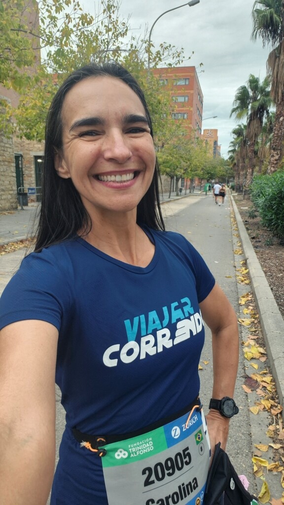 Acesso à largada Meia Maratona de Valência