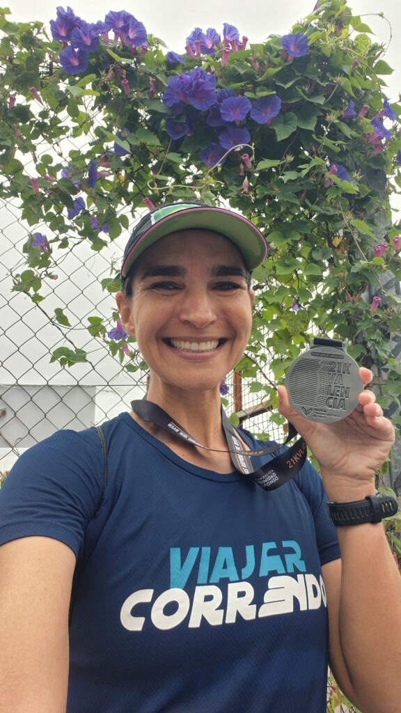 Chegada Meia Maratona de Valência