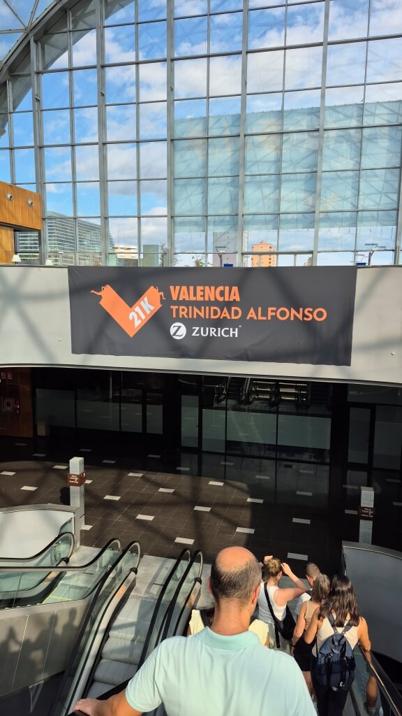 Local de entrega de kits da Meia de Valência