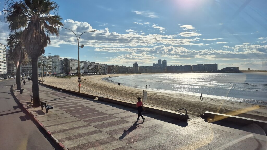 O que fazer em Montevideu - Praia de Pocitos