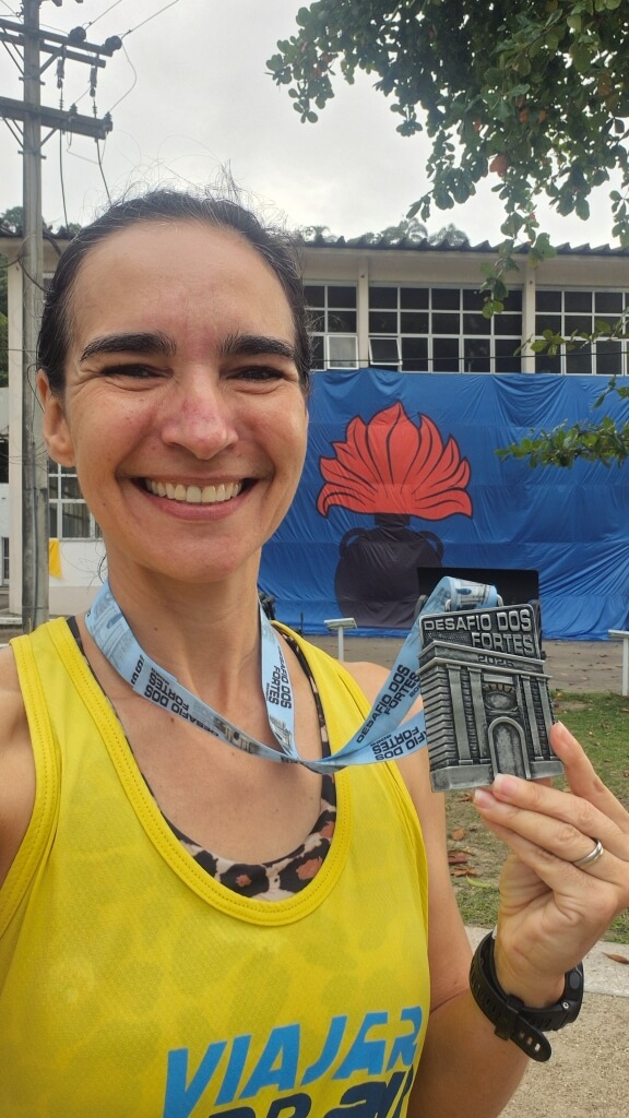 Medalha Desafio dos Fortes Subida Forte São Luís