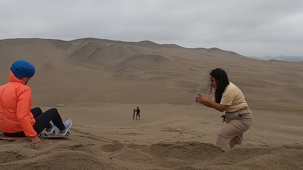 Sandboard em Lima