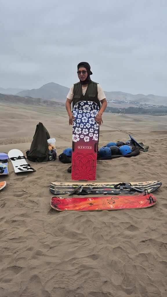 Treinamento Sandboard Deserto de Chilca