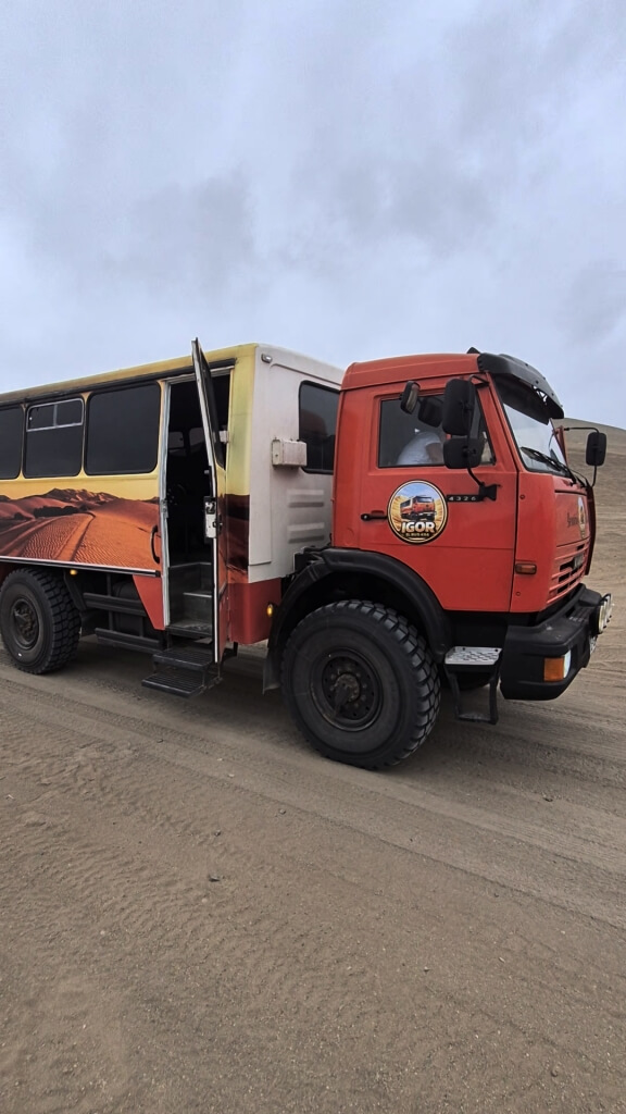 primeiro ônibus off-road do Peru