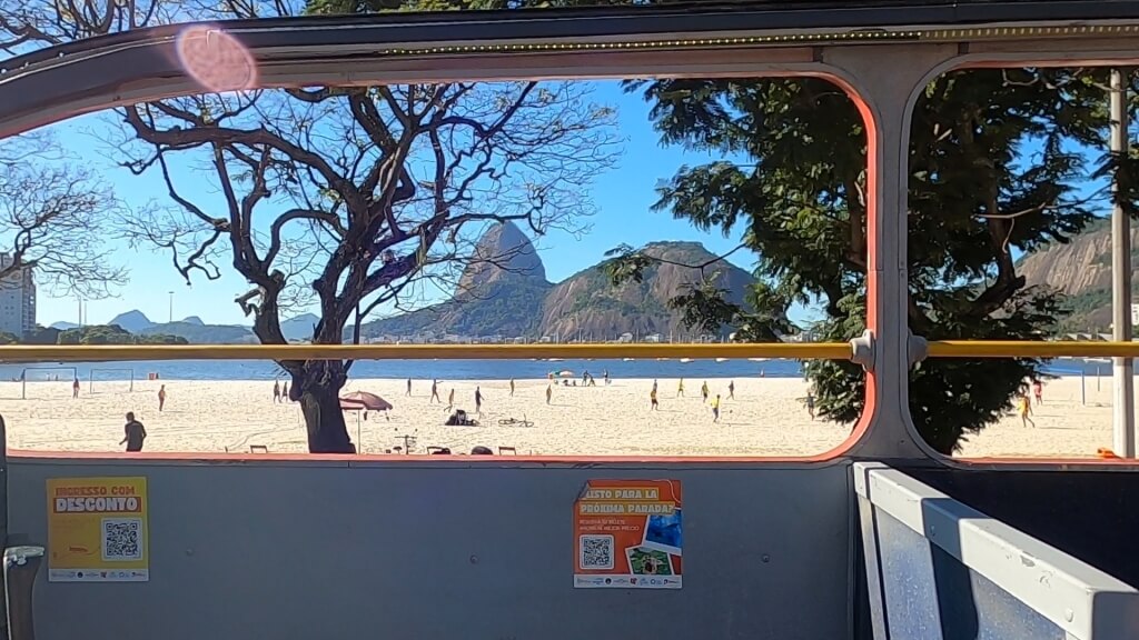 Vista panorâmica Rio Samba Bus