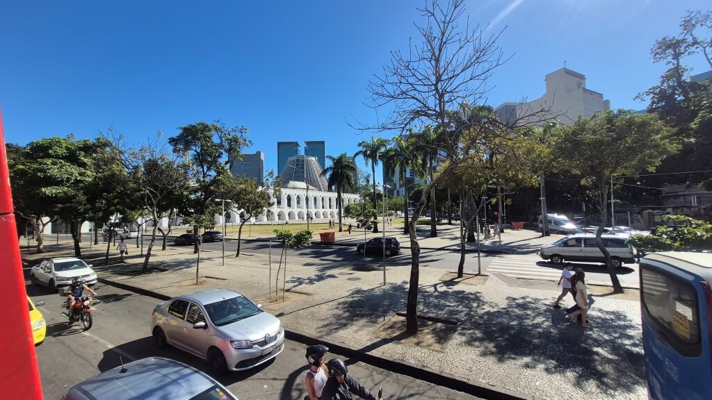 Lapa vista do Rio Samba Bus