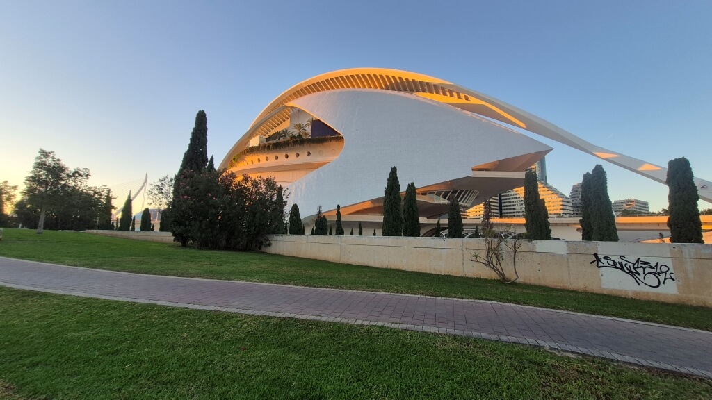 Casa da ópera de Valência Cidade das Artes e das Ciências