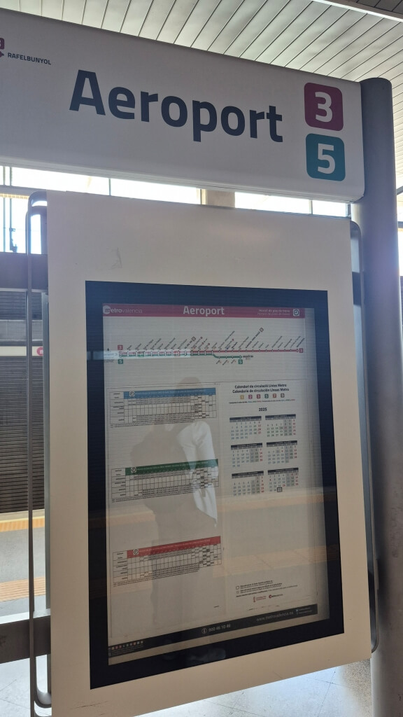 Como ir do aeroporto de Valência ao Centro