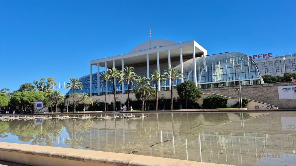 Palácio da Música Jardim del Turia Valência