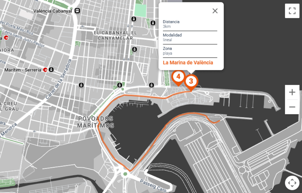 Treino de Corrida de Valência