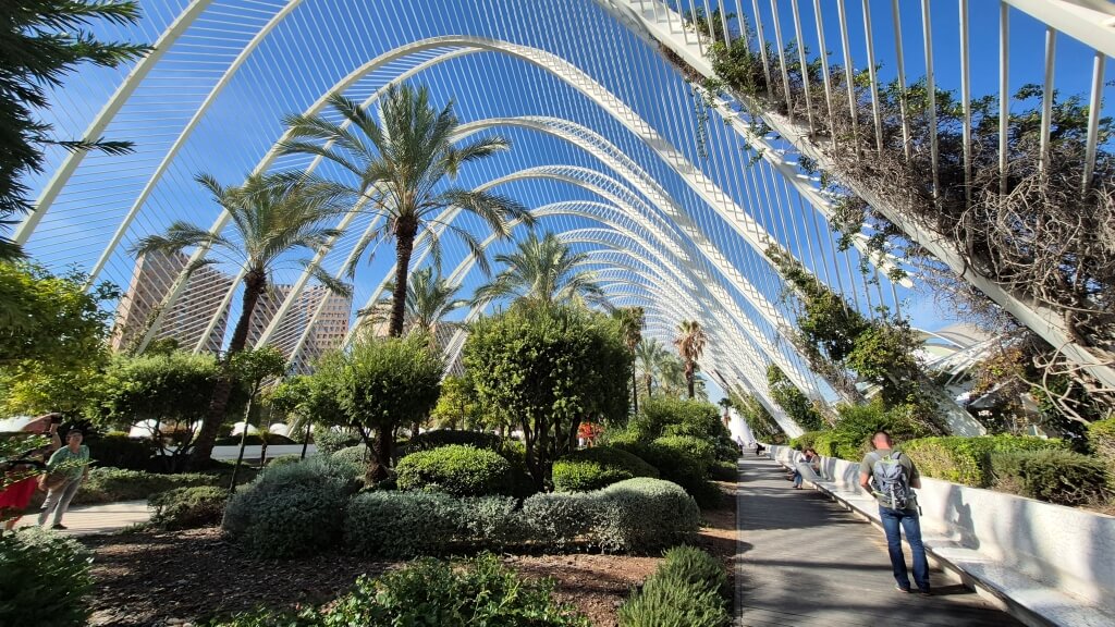 Umbracle na Cidades das Artes